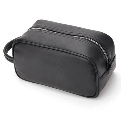 China PU Leather Bag Travel Large Capacity Daily Used Wash And Makeup Storage Cosmetic Bags For Women And Men for sale