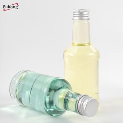 China Wholesale 200ml 6oz Clear Juice & Beverage Food Grade PET Beverage Plastic Bottle With Aluminum Screw Top for sale