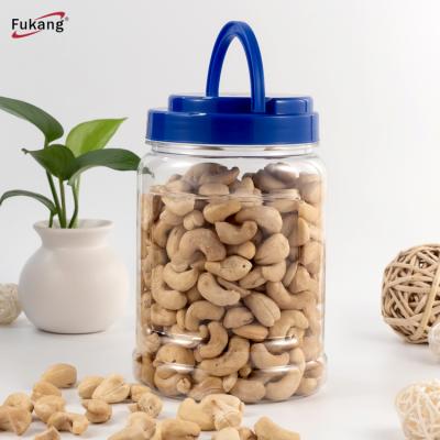 China Hot Selling High Food Capacity 3.5L Large Plastic Jar With Lid Clear Empty Food Grade PET Jar Food Packaging for sale