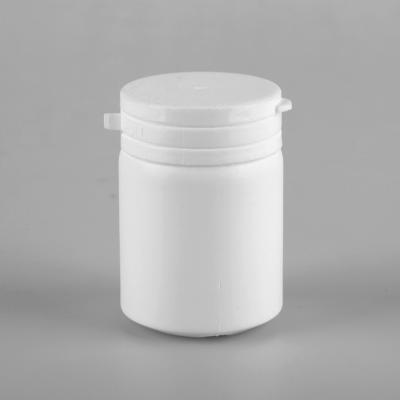 China White Medicine HDPE Pill Plastic , Bottle With Tamper Proof Cap for sale