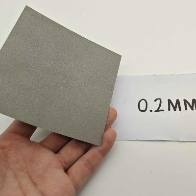 China 0.5 mm-1 mm Titanschichtpapier Porosität 50%-60% Ti Sinterguss aus Metallfasern zu verkaufen