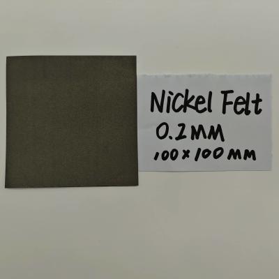 China 0.2 mm Dicke Nickelfelt Rein Nickelfasern Felt für die AEM-Wasserstoffproduktion zu verkaufen