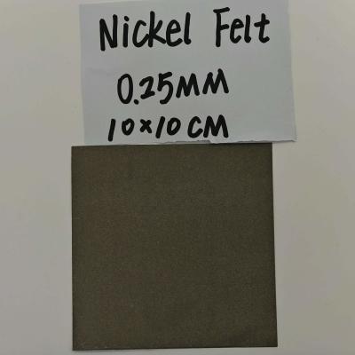 Chine 0.25mm Nickel Metal Fiber Felt AEM Électrolyse à l'eau Cellule d'électrolyse à l'hydrogène à vendre