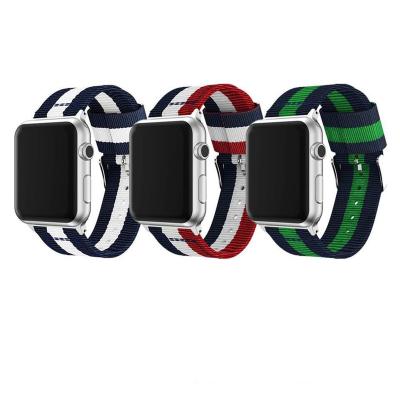 China Fabric Nylon Strap For Apple Watch Band 42mm 40mm For Iwatch 5 Band 44mm 38mm Strap For Apple Watch Series 4 3 2 1 for sale