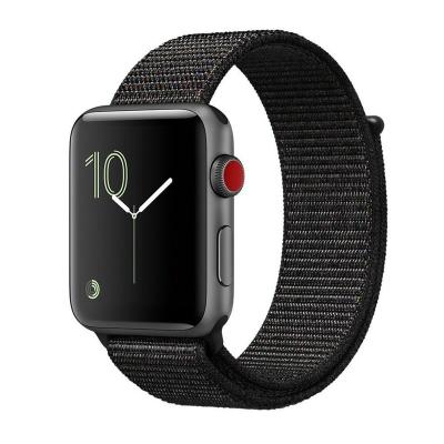 China Nylon Fabric Sport Loop Band For Apple Watch 38mm 40mm 42mm 44mm For Apple Watch Bands 4 3 2 1 Wrist Band Watch for sale