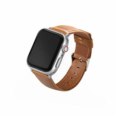 China Leather Leather Watch Band For Apple Watch Bands 44mm 38mm 40mm For iwatch Band Series 5 4 3 2 1 For Apple Watch 3 Bands 42mm for sale