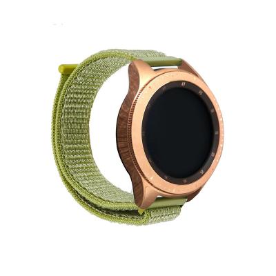 China 20mm Rubber Watch Band For Amazfit Bip Quick Release Replacement Universal Woven Strap For Ticwatch E Strap Nylon Strap for sale