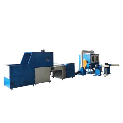 China Construction worksÂ   Special Equipment for Sofa Factory Cotton Fiber Crusher Sofa Cushion Filling Machine Pillow Production Line for sale