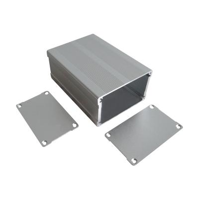 China Install PCB 75*46-110mm amplifier used small anodized aluminum extrusion profile box enclosure for sale