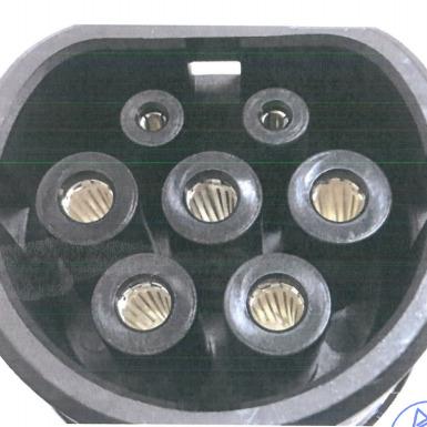 China Integrated Three Phase Injection Molding Type IP65 - Standard 2 Female Charger Socket IEC 62196 16A Three Phase for sale