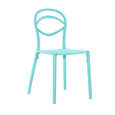 China Hot Sale Modern Design Cheap Outdoor Furniture PP Plastic Garden Chairs For Sale for sale