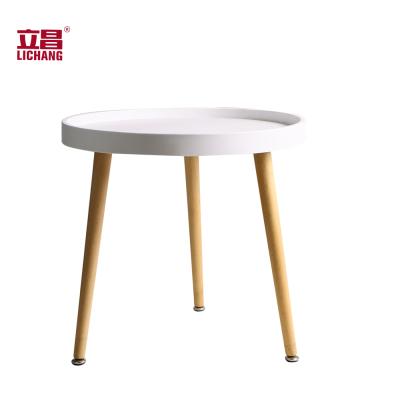 China Other French Living Table Modern Coffee Table With Wooden Legs For Living Room for sale