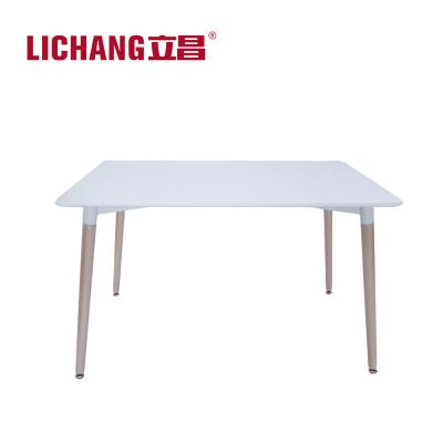 China Modern MDF Top Square MDF New Cafe Dining Table Set T-04 for sale