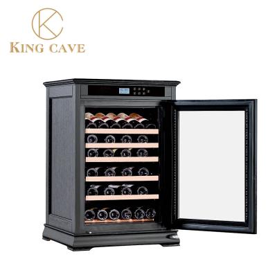 China High Performance Custom Wine Cooler Cabinet With American Oak Shell Cedar Wood for sale