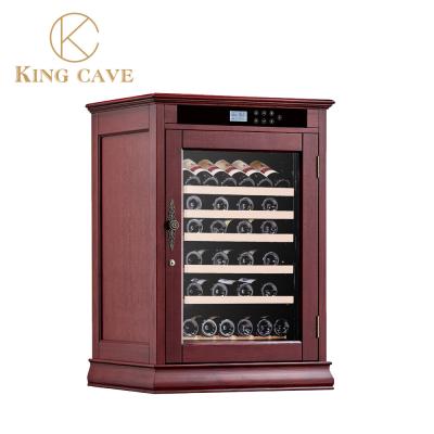 China Low Noise Wine Fridge Commercial Wine Chiller Custom Wine Cooler for sale