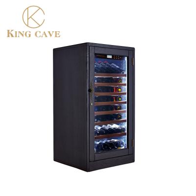 China Constant Temperature Custom Wine Cooler With LED Lights Low Noise for sale