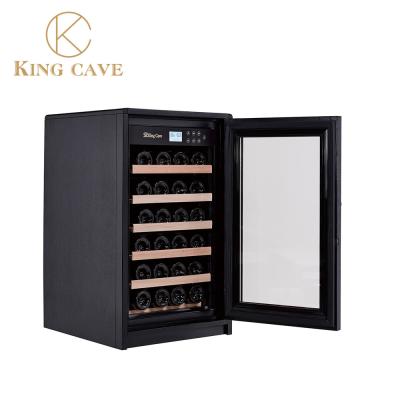 China American Oak And Canadian Cedar Custom Wine Cooler With LCD Panel for sale