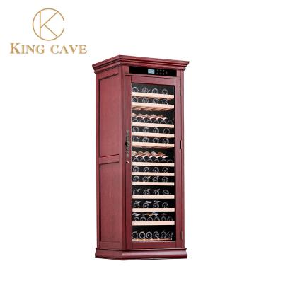 China Luxurious Red Wine Chiller And Electric Cigar Cooler Humidor Cabinet for sale