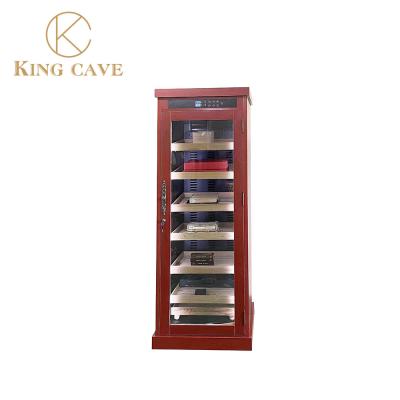 China Free Standing Electric Cigar Cooler Touch Control Constant Temperature for sale