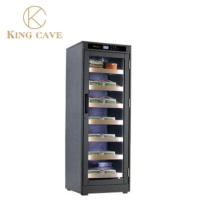 China Vertical Standing Smart Climate Controlled Remington Lite Cigar Cooler Humidor for sale