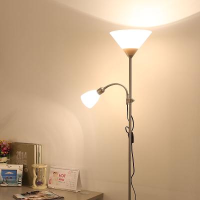 China Popular Modern Wholesales Swing Arm Metal Mother Daughter Floor Lamp Light for sale