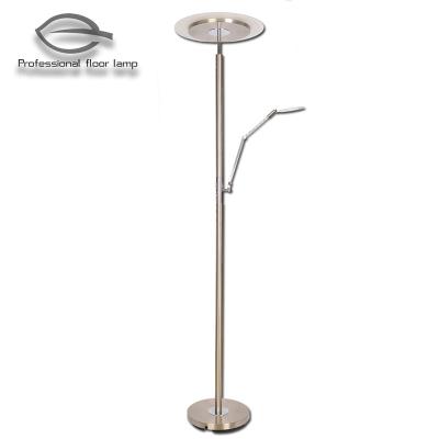 China With Wholesale Modern Bedroom Lamps Family Side Arm Lamp Direct Selling Warm Adjustable Reading Light Floor Lamp for sale