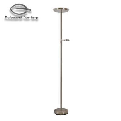 China Nordic High Quality Round Machine Luxury Standing Shade Multifunctional Smd 18W Led Floor Lamps With Long Life Span for sale