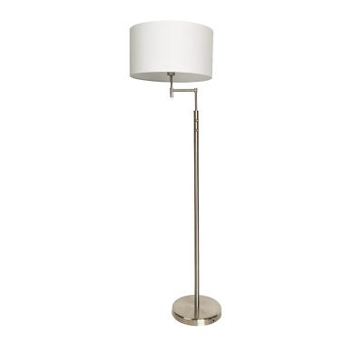 China Modern USA Best Selling Series Circular Side Hotel Floor Lamp Single Tube Pole Floor Lamp for sale