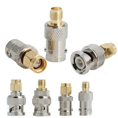 China RF BNC To Jack Connector Adapter Test Converter RF SMA Connectors F Type Straight Coaxial Connector for sale