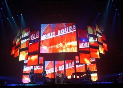 China Energy Saving Full Color Indoor LED Video Wall Rental for Stage Background for sale