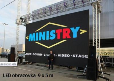 China DVI VGA Rental LED Display Full Color Outdoor Ultra Slim for Video Advertising IP67 for sale