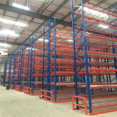 China Adjustable Heavy Duty Pallet Racking , Warehouse Storage Shelving Customized Color for sale