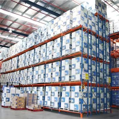 China Customized Double Depth Racking , Warehouse Storage Pallet Racking High Capacity for sale