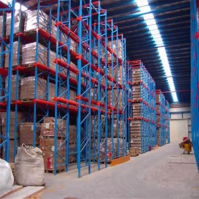 China 1200x1200mm Drive In Warehouse Racking With Heavy Duty Structure for sale