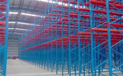 China Heavy Duty Shelf Rack Drive In Pallet Racking System For Certificated Hanger Storage zu verkaufen