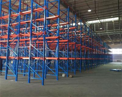 China Steel Pallet Racking System For Warehouse Storage Manufactured In By Professional zu verkaufen