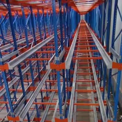 中国 Industrial Warehouse Storage Shelving Designed for Remote Control Radio Shuttle Racking 販売のため