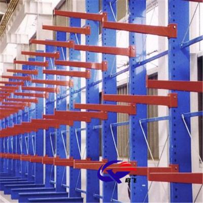 中国 Heavy Duty Double / Single Side Cantilever Racking Warehouse Racks For Long Item 販売のため