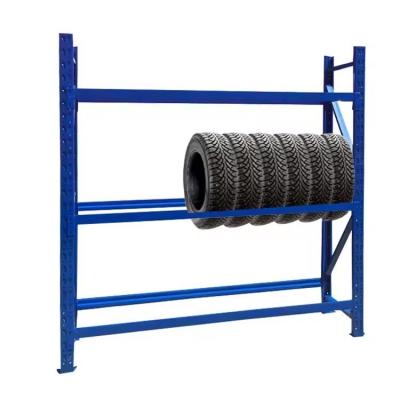 China Stackable Steel Truck Tire Rack For Automotive Pallet Racking en venta