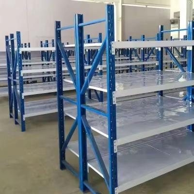 China Light Duty Steel Corrosion Protection Galvanized Step Beam For Warehouse Shelf for sale