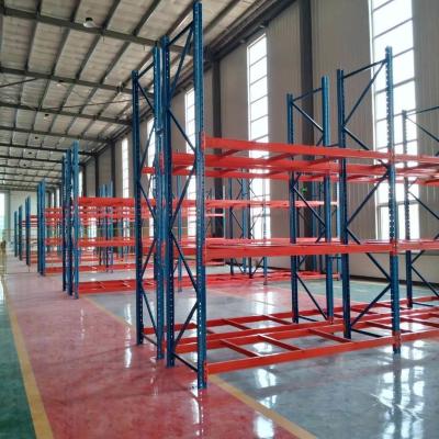 China Adjustable Mobility Heavy Duty Warehouse Storage With Powder Coating Racking System zu verkaufen