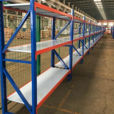 China Mobility And Adjustable Medium Duty Storage Shelf Racking For Warehouse Solutions zu verkaufen