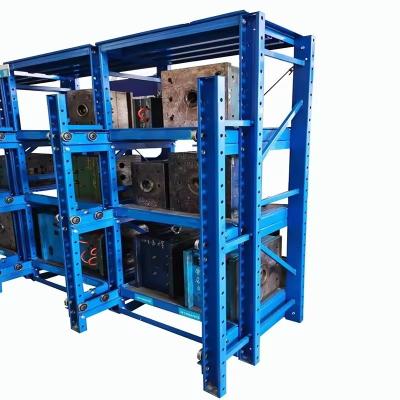 China 3100*600*2000 Closed Open Powder Coated Mold Rack For Industrial Organization à venda