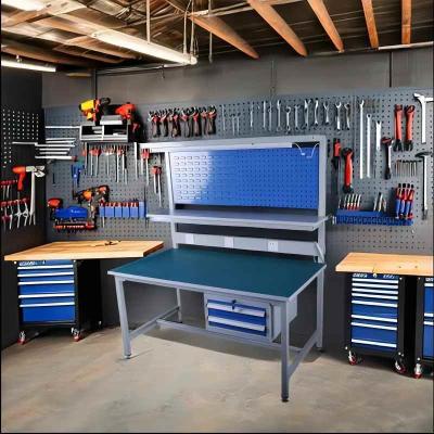 中国 Height 5-15m Raw Material Q235 Popular Multi Drawers Modular Garage Storage Workbench 販売のため