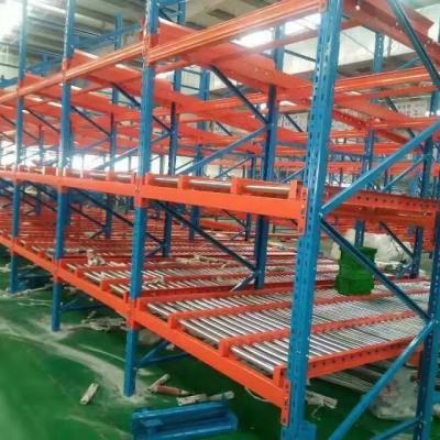 China Gravity Pallet Flow Racking For 2000.00cm * 1000.00cm * 2000.00cm Warehouse Storage en venta