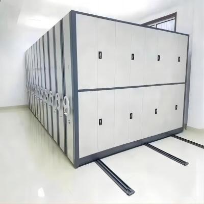 China Fixed Mobility Electric Movable Racking for File Library Heavy Duty Storage Pallet Rack en venta