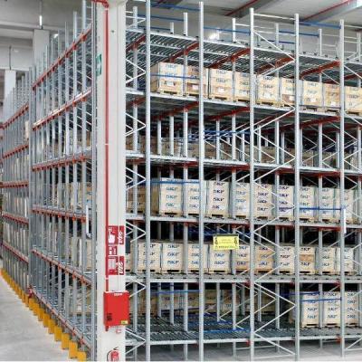 China Steel Warehouse Storage Pallet Flow Racking Roller Rack With Powder Coating en venta