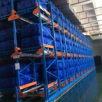 China Warehouse Storage Pallet Flow Rack With Drive In Rack And Powder Coating Structure en venta