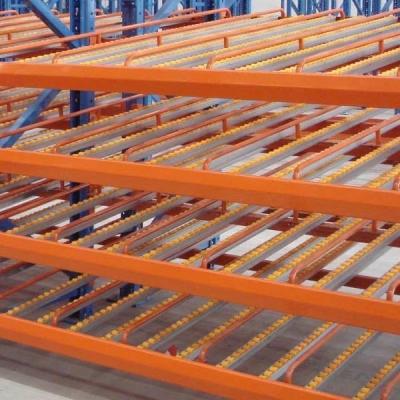 China Streamline Warehouse With QIFEI-Heavy Duty Rack Pallet Flow Racks 500kg Capacity en venta