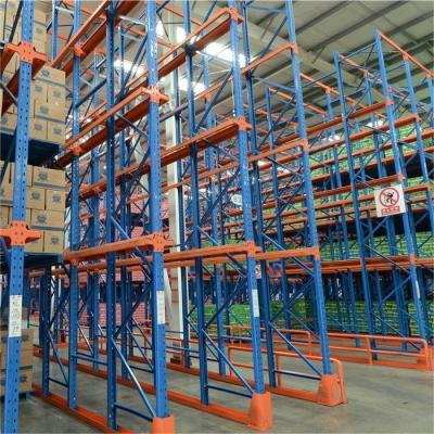 China 2000 Pallets Fifo Filo Customized Drive-in Drive-Thru Pallet Racks System For Storage zu verkaufen